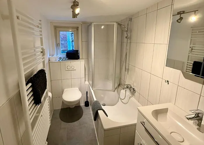 아파트 Gemuetlichkeit Im Fachwerkhaus, 3 Schlafzimmer, Balkon, Parkplatz - W2 볼파겐